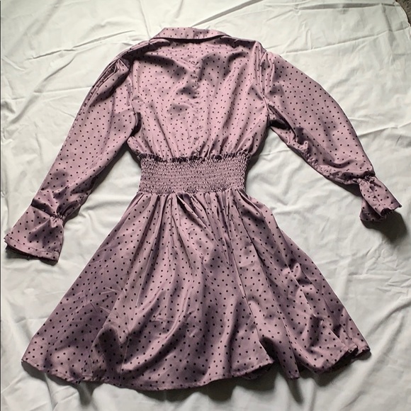 Gianni Bini Purple & Black Dress - Picture 5 of 5